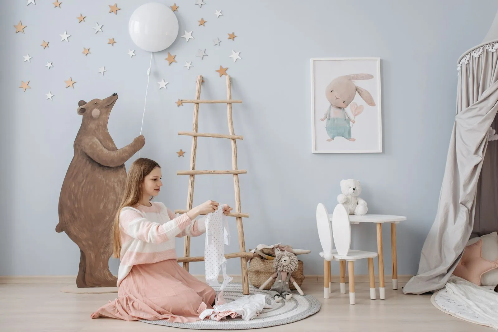 Preparing Nursery Walls for Wallpaper